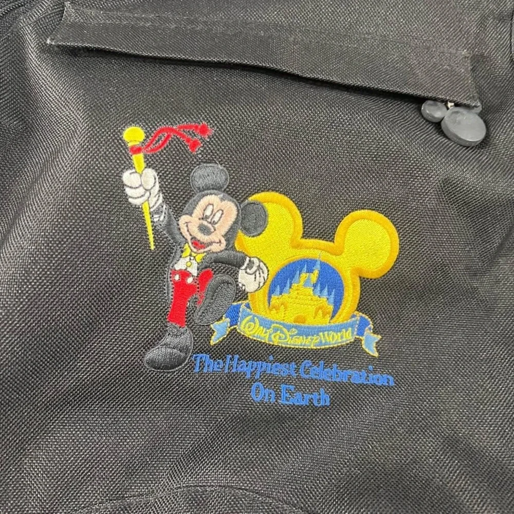 Walt Disney World Sling Bag One Shoulder‎ Backpack Happiest Place On Earth FLAWS
